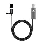 AU-UL20 Maono Mini Lavaliver USB Microphone With Sound Card - Image 6