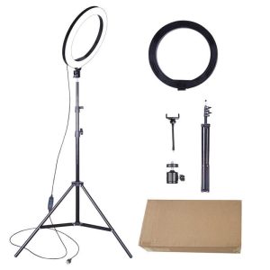 10"26cm Ring Light Bio Colour Vloging Conference Calls