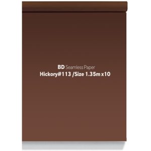#113 Hickory Seamless Paper 1.35Mx10M