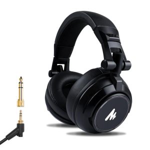 AU-MH601 Over Ear Stereo Studio DJ Monitor Headphones