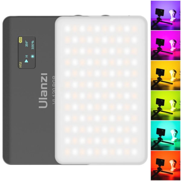 Ulanzi VIJIM VL120 White LED Rechargeable Video Light - Image 3