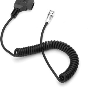 D-Tap to BMPCC 4K/6K Coiled Power Cable for Blackmagic