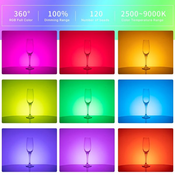 Ulanzi VIJIM VL120 White LED Rechargeable Video Light - Image 8