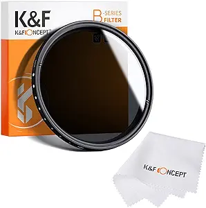 (82mm) K&F Concept Variable Fader ND2-ND400 Filter