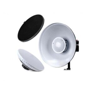 72cm (28") White Beauty Dish with Honeycomb and Diffuser