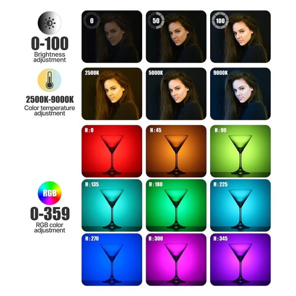Ulanzi VIJIM VL120 White LED Rechargeable Video Light - Image 6