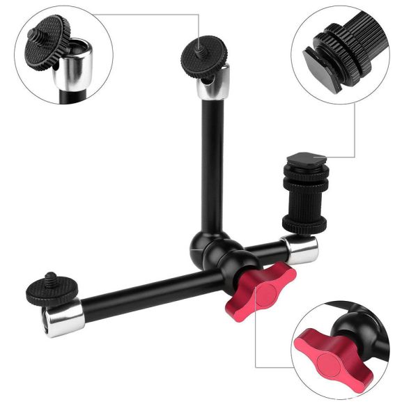 Articulating 3 Magic Arm - Secure & Precise Support for Up to 10kg Gear - Image 4