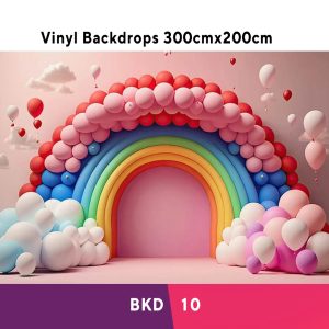 Colourful Birthday Vinyl Backdrop BKD10