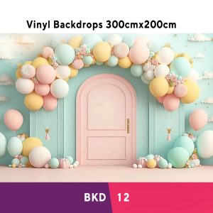 Colourful Birthday Vinyl Backdrop BKD12