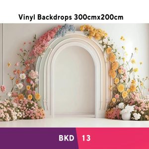 Colourful Birthday Vinyl Backdrop BKD13