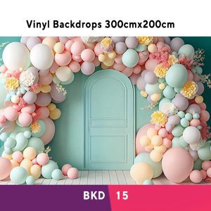 Colourful Birthday Vinyl Backdrop BKD15