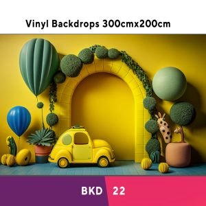 Colourful Birthday Vinyl Backdrop BKD22