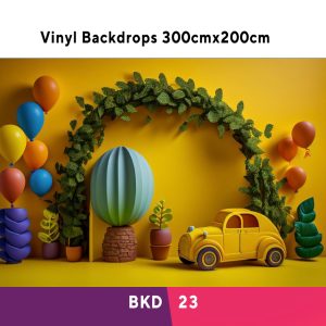 Colourful Birthday Vinyl Backdrop BKD23