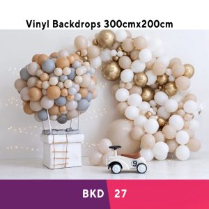 Colourful Birthday Vinyl Backdrop BKD27