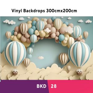 Colourful Birthday Vinyl Backdrop BKD28