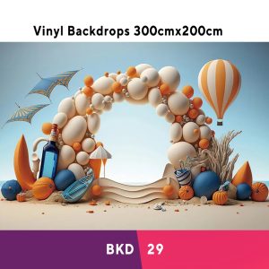 Colourful Birthday Vinyl Backdrop BKD29