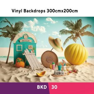 Colourful Birthday Vinyl Backdrop BKD30