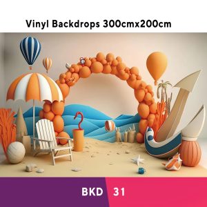 Colourful Birthday Vinyl Backdrop BKD31