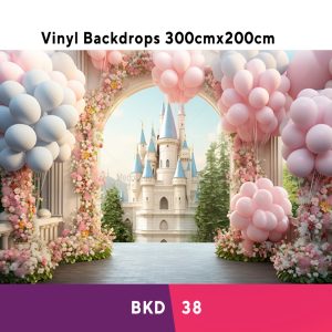Colourful Birthday Vinyl Backdrop BKD38