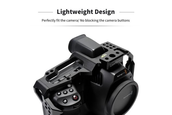 BMPCC6K pro Professional Camera Cage With Top handle for Black magic - Image 3
