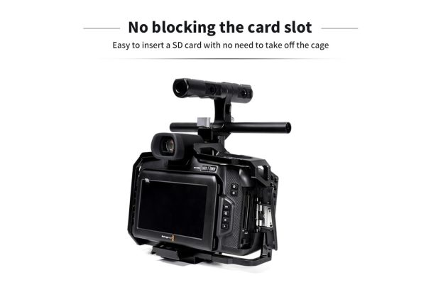 BMPCC6K pro Professional Camera Cage With Top handle for Black magic - Image 2