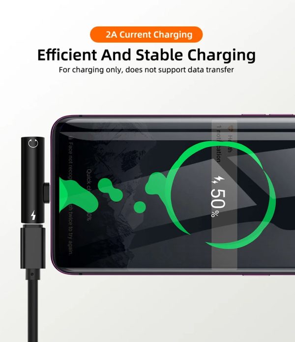 2 in 1 USB C to 3.5mm Adapter With the Usb C Headphone - Image 13