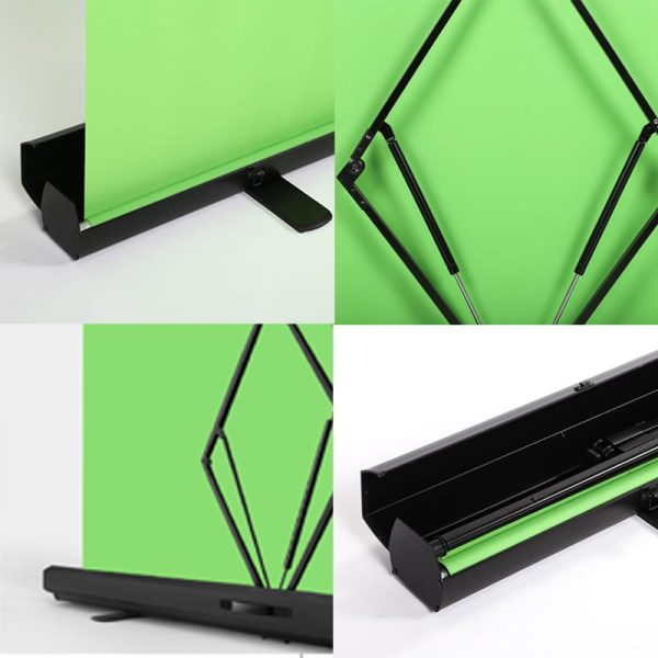 Portable 150x200cm Collapsible Oxford Green Screen Backdrop| Zoom Virtual Background - Image 2