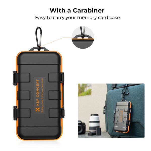 K & F KF31.079 Camera Battery Memory Card Case - Image 5