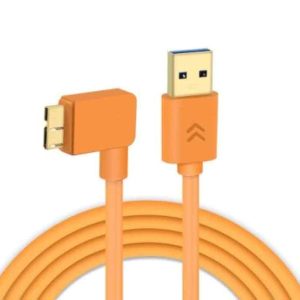 USB 3.0 AM -Angle  Micro-B Tethering  5metres