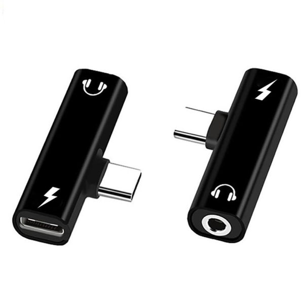 2 in 1 USB C to 3.5mm Adapter With the Usb C Headphone - Image 3