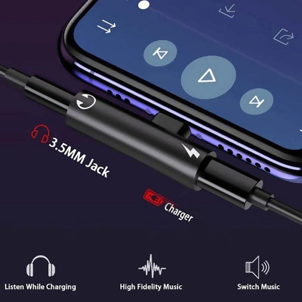 2 in 1 USB C to 3.5mm Adapter With the Usb C Headphone - Image 10