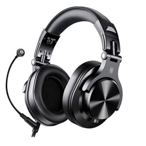 OneOdio A71 PC Headsets with Boom Mic - Over Ear Wired Headphones-Black