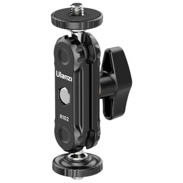 Ulanzi R102 Double Ball Head & 1/4'' Sc - Image 3