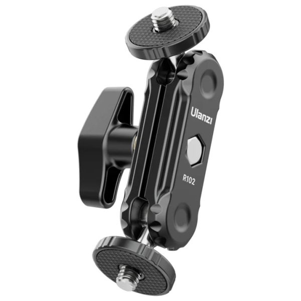 Ulanzi R102 Double Ball Head & 1/4'' Sc - Image 2