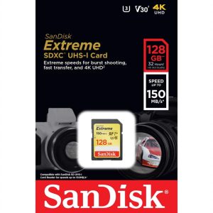 SanDisk 128GB Extreme UHS-I SDXC