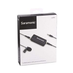 Saramonic Lavmic premium lavalier microphone with 2 channel audio mixer