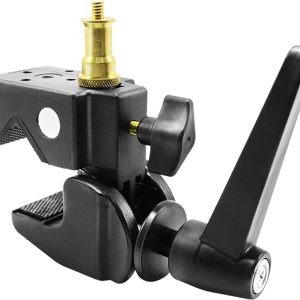 Super Clamp  with  Mounting  1/4" & 3/8" Standard Metal Stud