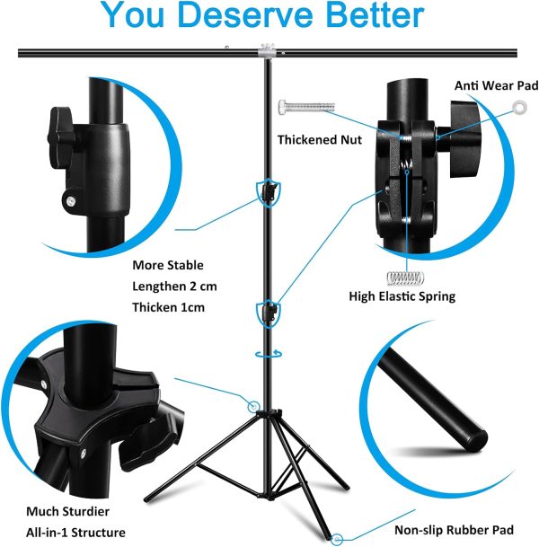 T-Shape Portable Backdrop Stand - Image 2