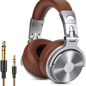 OneOdio A71 Studio Wired Headphones – Brown