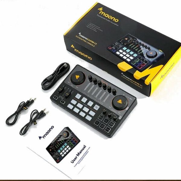 Maonocaster AME2 Soundcard Streaming Podcast