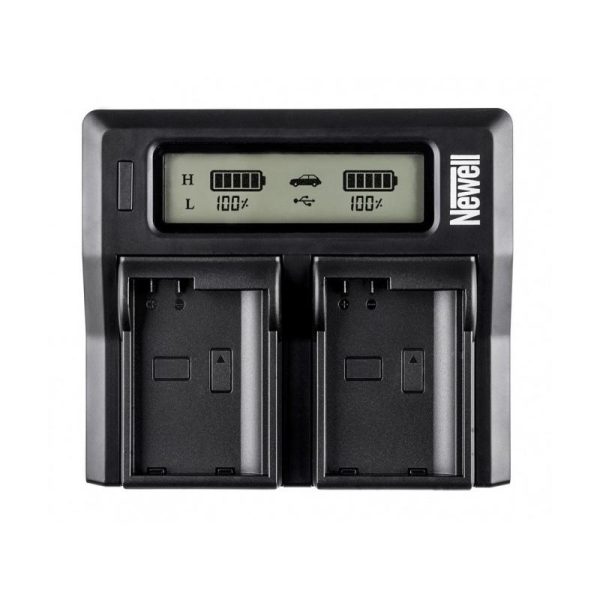 Newell DC-LCD two-channel charger for NP-F, NP-FM series batteries