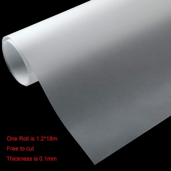 1.2m x18 metres Frost Diffusion Paper for Videography and photography - Image 7