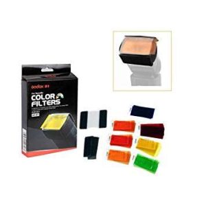 Godox 7 Colors  Universal Gel Filter and Velcro Holder