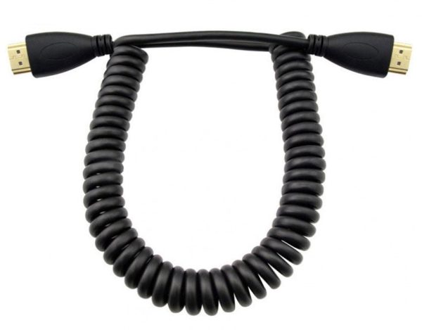 1.5M Coiled HDMI- HDMI Cable