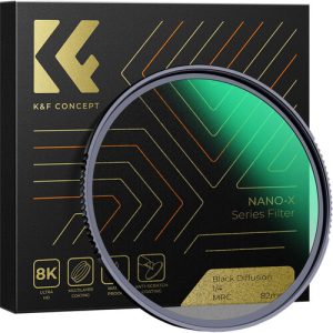 K&F Concept Nano-X Series Black Mist Diffusion Filter (49mm, Grade 1/4)