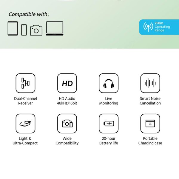 LUUCCO ProTalker S2 Dual Digital Wireless Microphone - Image 3