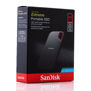 SanDisk 500GB Extreme Portable External SSD – USB-C,USB 3.1