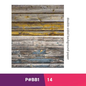 Wooden Textured Backdrop Double Sided # 14