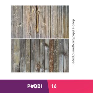 Wooden Textured Backdrop Double Sided # 16