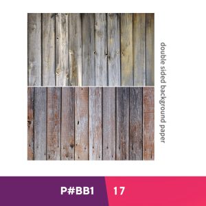 Wooden Textured Backdrop Double Sided # 17